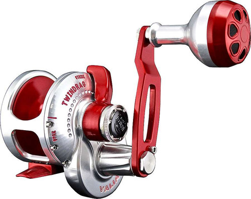 Accurate BV-300 Boss Valiant Conventional Reel - Red/Silver